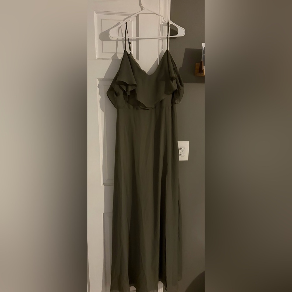 NEW NOT WORN- Birdy Grey bridesmaid dress- Jane chiffon in Thyme